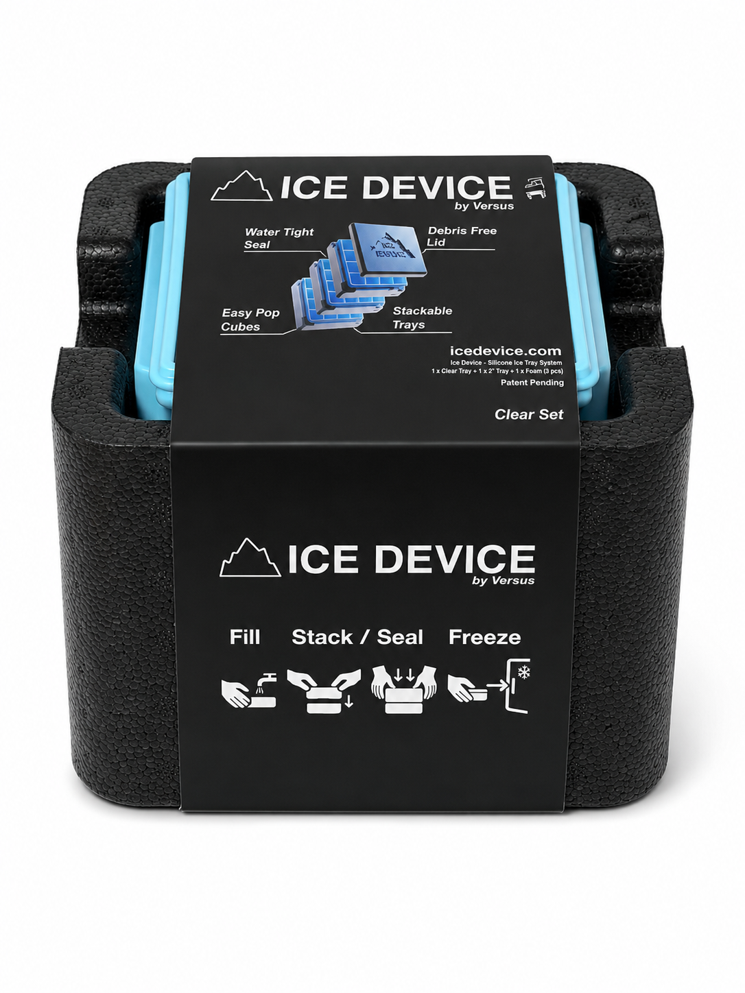 Full Clear Cocktail Ice System – Ice Device