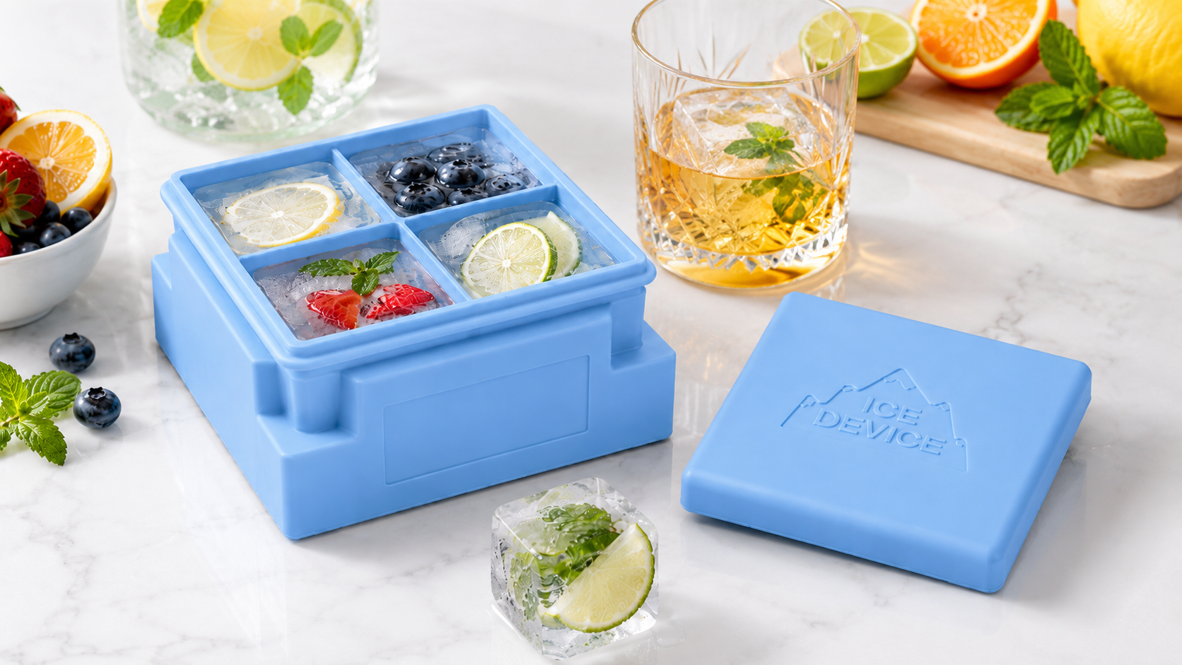その他 ICE Full Clear Cocktail Ice System – Ice Device